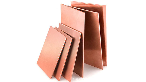 Épaisseur polie 5 mm Décoration de la surface de la feuille de cuivre Personnalisable