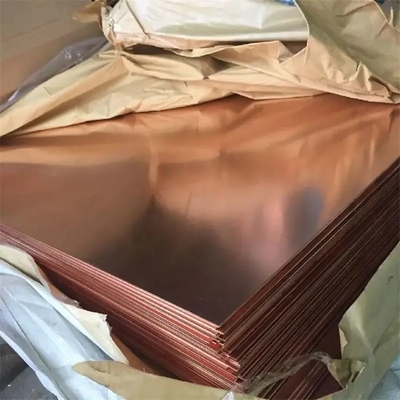 99,99% recyclables plat de cuivre pur C10200 C12200 pour la décoration