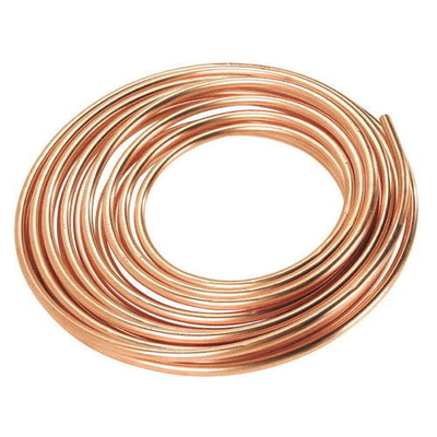 Bobine de haute résistance de tube de cuivre pour le circuit d'alimentation de chauffage