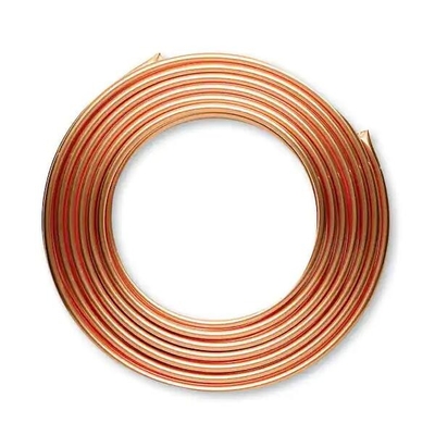 Bobine de haute résistance de tube de cuivre pour le circuit d'alimentation de chauffage