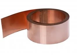 bande de bobine de cuivre à bord droit de haute conductivité rouge de 2 mm C1100 C2700