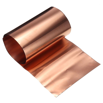 Feuille de cuivre au lithium T3 longueur 100mm-1000mm adaptée aux besoins du client pour un usage industriel