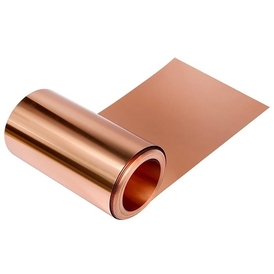 Bonne feuille de cuivre au lithium 6-20um 99,8% pour tous les types de batteries au lithium