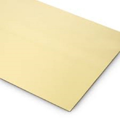Plaque laminée/plaque en laiton d'une épaisseur de 1 mm destinée aux applications décoratives