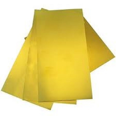 Feuille de laiton mi-dure de l'alliage 260 3' X 8' pour des enveloppes de munitions