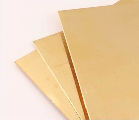 Plaque en laiton de pureté de 60% pour plaque/plaque - largeur de 1240 mm disponible