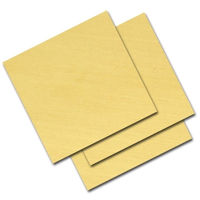 Lamière laminée en laiton de première classe durable H68 1,5 mm pour plusieurs applications