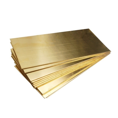 Lamière laminée en laiton de première classe durable H68 1,5 mm pour plusieurs applications