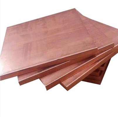 Bonne conduction thermique de feuille de cuivre rouge épaisse pure