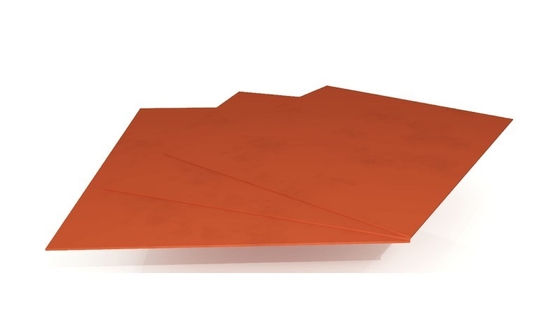 990,99% 99,97% Plaque de cuivre pur / plaque couleur rouge gros stock 1 mm