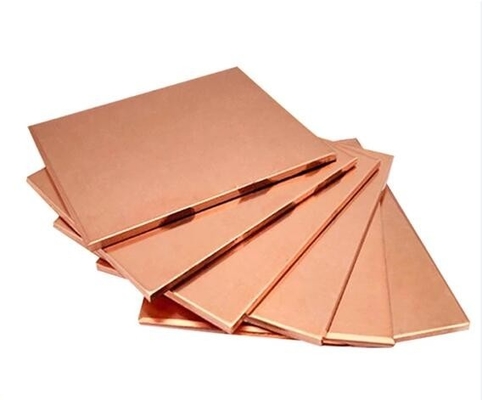 Produits au détail Feuille de cuivre 2 mm 99,9% haute pureté Rouge Pour l'industrie électronique