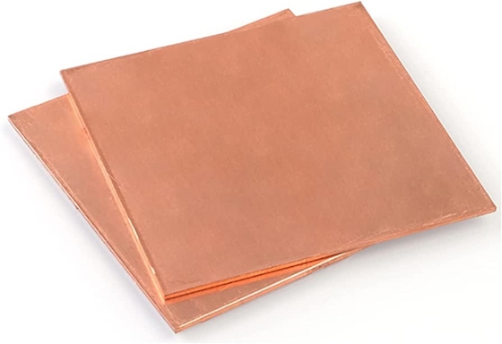 TU1 TU2 feuille de cuivre 3 mm surface polie rouge haute pureté 99,97%