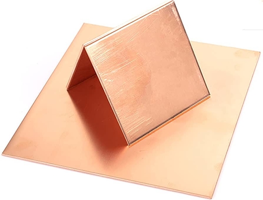 Élém. élect. fort et conduction thermique de feuille de cuivre rouge standard d'épaisseur