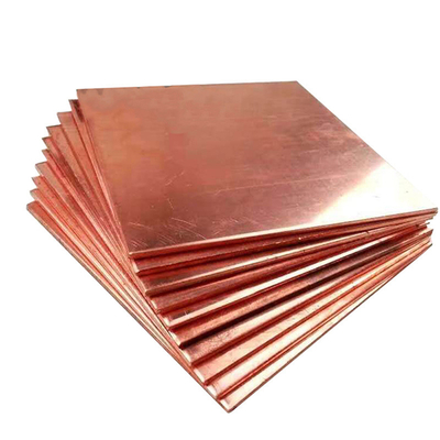 Plaque de cuivre de 5 mm fine T1 T2 Surface polie