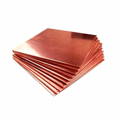 Plaque de cuivre rouge pur fiable C62300 0,5 mm d'épaisseur