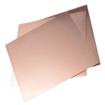 Plaque de cuivre de 5 mm fine T1 T2 Surface polie
