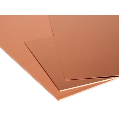 Plaque de cuivre rouge de haute pureté 4'X8' 99,9% 1 mm d'épaisseur