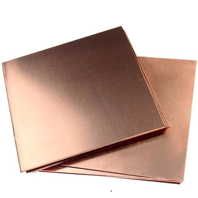 Feuille de cuivre pur meilleur prix personnalisé % 99,9 plaque de feuille de cuivre