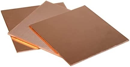 Feuille de cuivre pur meilleur prix personnalisé % 99,9 plaque de feuille de cuivre