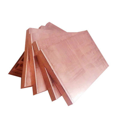 Feuille pure d'en cuivre de plat de cuivre de bonne qualité dans différentes tailles