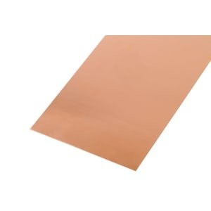C51000 C5191 Feuille métallique plaquée en cuivre pliée 0,5 mm-200 mm EN Standard
