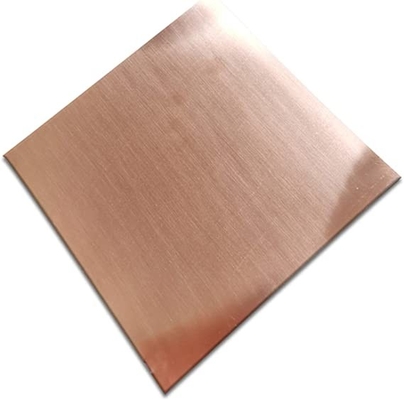Personnalisation de cuivre de soutien de feuille de la haute précision 110