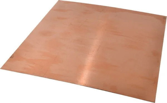1/4 1/8 H62 dur H65 H68 a roulé le plat de cuivre/feuille pour fait un radiateur
