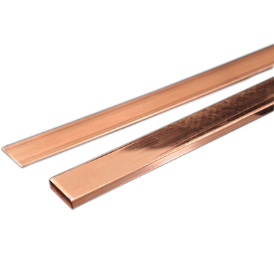 Formes attrayantes de cuivre et tailles de barre plate d'excellent Bendability