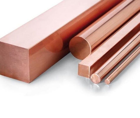 Barre d'acier de cuivre en laiton rouge H59 H62 H65 1-600mm pour des constructions