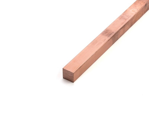 barre pure d'en cuivre de place de 20x20mm pour l'ouvrage électrique/projets ornementaux