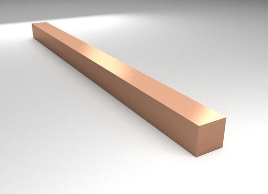 la barre d'acier de cuivre de 1-500mm a poli la grande pureté 99,7% de finition extérieure