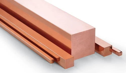 la barre d'acier de cuivre de 1-500mm a poli la grande pureté 99,7% de finition extérieure