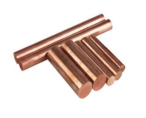 Barre d'acier 1/8 d'en cuivre 1/4 1/2 1/16 formes adaptées aux besoins du client par 1000-6000mm de longueur de dureté