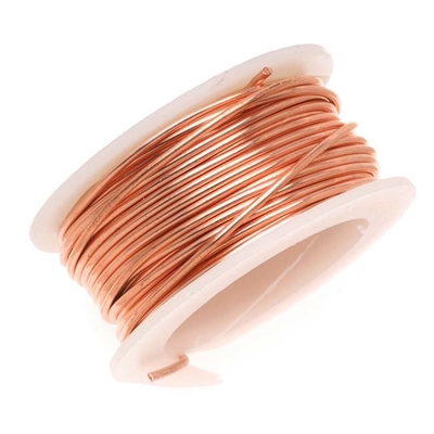 Diamètre pur rouge 0.1mm-15mm de câblage cuivre de la pureté 99% pour la ligne de transmission électrique