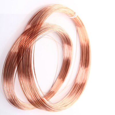 Diamètre pur rouge 0.1mm-15mm de câblage cuivre de la pureté 99% pour la ligne de transmission électrique