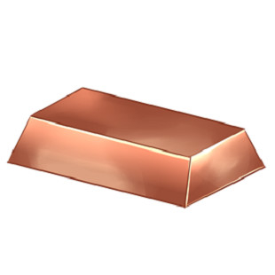 Vente directe d'usine Surface lisse 99,995% Ingots de cuivre pour le retraitement d'usine