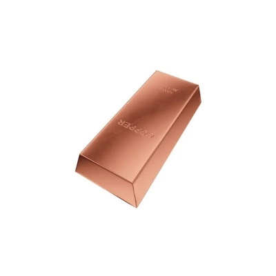 Vente directe d'usine Surface lisse 99,995% Ingots de cuivre pour le retraitement d'usine
