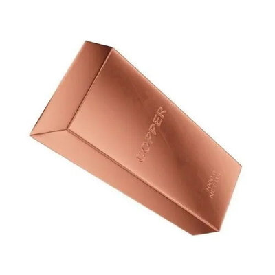 Vente directe d'usine Surface lisse 99,995% Ingots de cuivre pour le retraitement d'usine