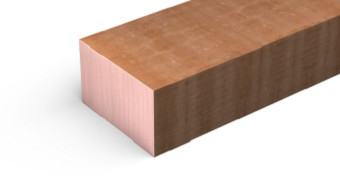 Ingots de cuivre rouge de qualité standard avec une surface lisse pour l'industrie chimique