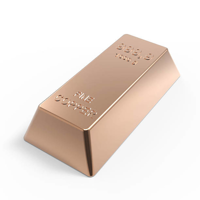 Ingots de cuivre de haute qualité à vendre à chaud de haute pureté en taille standard