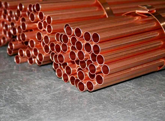 tuyau d'en cuivre de l'épaisseur H62 H65 H80 H90 de 0.1mm-100mm pour des lignes de circuit de freinage dans l'industrie automobile