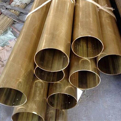 Tubes de cuivre filetés résistance ultime de l'épaisseur de paroi 205MPa des tuyaux 0.1-100mm