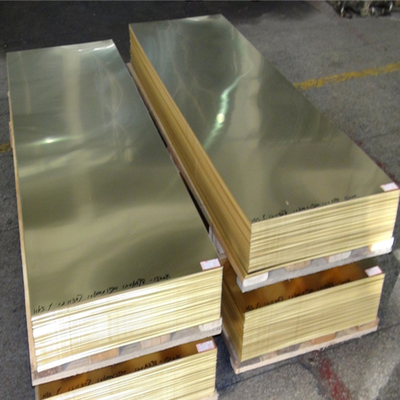 Feuille de plat de cuivre pour la décoration, 1 tonne MOQ avec le traitement de soudure